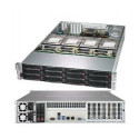 SUPERMICRO 2U chassis 12+4x 3,5" HS SAS3 SATA, 2x1000W (80PLUS Titaninum)