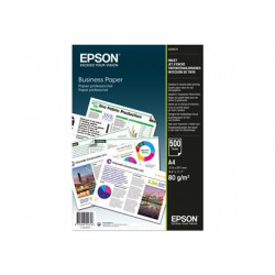 Epson Business Paper - A4 (210 x 297 mm) - 80 g m2 - 500 listy obyčejný papír - pro EcoTank ET-2850, 2851, 2856, 4850, L6460, L6490; WorkForce Pro RIPS WF-C879, WF-C5790