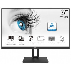 MSI MP271QP LCD IPS/PLS 27", 2560 x 1440, 5 ms, 300 cd, 1 000:1, 60 Hz  (PRO MP271QP)