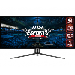 MSI MAG401QR LCD IPS/PLS 40" 3440 x 1440 1ms 400nitů 1000:1 155Hz USB-C Černá