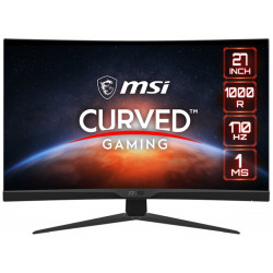 MSI Gaming G272C 27" zakřivený 1920x1080 VA 1ms 300cd m2 3000:1 HDMI DP černý