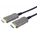 PremiumCord Ultra High Speed HDMI 2.1 optický fiber kabel 8K@60Hz,zlacené 15m