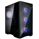 Zalman skříň Z9 Iceberg black Middle tower ATX 4x140mm fan ARGB temperované sklo černá