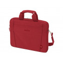 DICOTA Eco Slim Case BASE - Brašna na notebook - 13" - 14.1" - červená