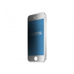 DICOTA - Filtr pro soukromí obrazovky pro mobilní telefon - dvoucestné - lepicí - černá