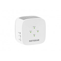 Netgear Dual-band WiFi Range Extender, 750Mbps, Wall-plug, External Antenna - EX3110-100PES