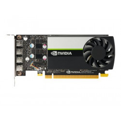 NVIDIA T1000 - Grafická karta - T1000 - 8 GB GDDR6 - PCIe 3.0 x16 - 4 x Mini DisplayPort - pro Workstation Z2 G9, Z4 G5, Z6 G5, Z8 G5