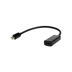 GEMBIRD Kabel red. miniDisplayport na HDMI, M F, černá