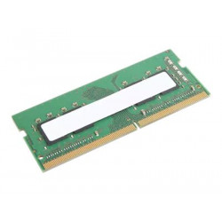Lenovo - DDR4 - modul - 8 GB - SO-DIMM 260-pin - 3200 MHz PC4-25600 - bez vyrovnávací paměti - bez ECC - pro K14 Gen 1; ThinkPad E14 Gen 3; E14 Gen 5; P16s Gen 1; P17 Gen 2; V15 G2 ITL
