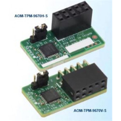SUPERMICRO SPI capable TPM 2.0 with Infineon 9670 controller with vertical form factor (10pin)