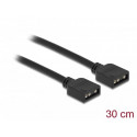 Delock Spojovací kabel RGB, 3 pinový, na 5 V LED RGB ARGB osvětlení, délka 30 cm