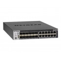 NETGEAR M4300-12X12F - Přepínač - L3 - řízený - 12 x 10 100 1000 10000 + 12 x 10 Gigabit SFP+ - proudění vzduchu zpředu dozadu - Lze montovat do rozvaděče