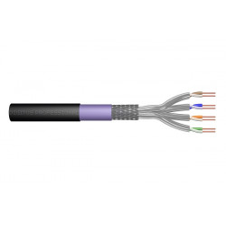 Digitus Cat.7 S FTP instalační kabel, pro instalaci do země, 500 m, simplexní, PE