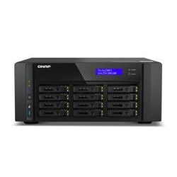 QNAP TS-h1290FX-7302P-256G (AMD EPYC, 256GB ECC RAM, 12x 2,5" U.2, 2x M.2 NVMe, 2x 2,5GbE, 2x 25GbE)