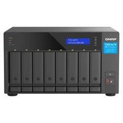 QNAP TVS-h874T-i9-64G (16core, ZFS, 64GB RAM, 8x SATA, 2x M.2 NVMe, 2x 2,5GbE, 2x Thunderbolt 4)