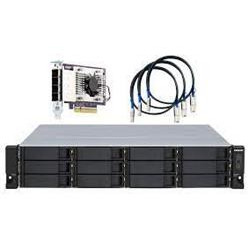 QNAP TL-R1200PES-RP - rozšiřující jednotka JBOD SATA (12x SATA, 2x SFF-8644 1x2, 2x zdroj), rack