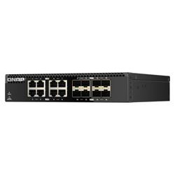 QNAP switch QSW-3216R-8S8T (8x 10G GbE porty + 8x 10G SFP+ porty, poloviční šířka)