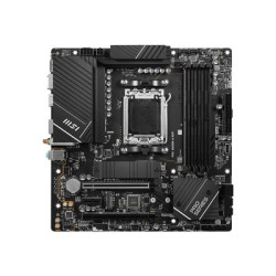 Základní deska MSI PRO B650M-A WIFI - mini ATX - Socket AM5 - AMD B650 Čipová sada - USB 3.2 Gen 1, USB 3.2 Gen 2, USB-C 3.2 Gen2 - 2.5 Gigabit LAN, Wi-Fi 6, Bluetooth - vestavěná grafika (vyžaduje CPU) - HD Audio (8 kanálů)