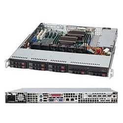 SUPERMICRO 1U chassis 8x 2,5" HS SAS SATA, 600W (80PLUS Platinum)