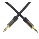 PREMIUMCORD kabel, stíněný, Jack 3.5mm - Jack 3.5mm M M 1,5m
