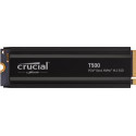 Crucial SSD 2TB T500 PCIe Gen4 NVMe M.2 with heatsink bulk