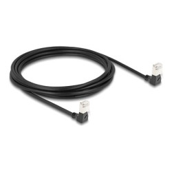 RJ45 Network Cable Cat.6A S FTP Slim 90°, RJ45 Network Cable Cat.6A S FTP Slim 90°