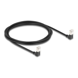 RJ45 Network Cable Cat.6A S FTP Slim 90°, RJ45 Network Cable Cat.6A S FTP Slim 90°