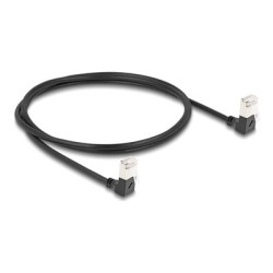 RJ45 Network Cable Cat.6A S FTP Slim 90°, RJ45 Network Cable Cat.6A S FTP Slim 90°