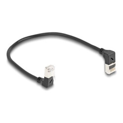 RJ45 Network Cable Cat.6A S FTP Slim 90°, RJ45 Network Cable Cat.6A S FTP Slim 90°