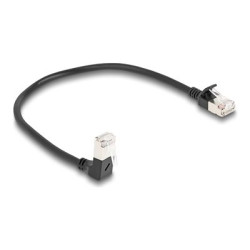 RJ45 Network Cable Cat.6A S FTP Slim 90°, RJ45 Network Cable Cat.6A S FTP Slim 90°