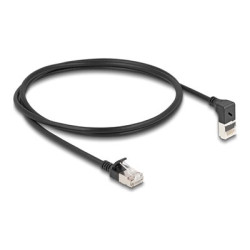 RJ45 Network Cable Cat.6A S FTP Slim 90°, RJ45 Network Cable Cat.6A S FTP Slim 90°