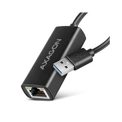 AXAGON ADE-AR, USB-A 3.2 Gen 1 - Gigabit Ethernet síťová karta, Realtek 8153, auto instal