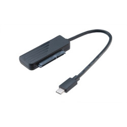 AKASA USB type-C adaptér pro 2,5" HDD a SSD 20 cm