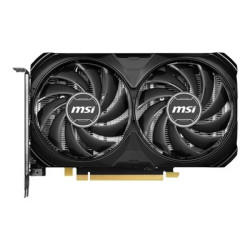 MSI GeForce RTX 4060 Ti VENTUS 2X BLACK 16G OC - Grafická karta - GeForce RTX 4060 Ti - 16 GB GDDR6 - PCIe 4.0 x16 - HDMI, 3 x DisplayPort - černá