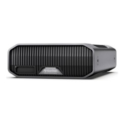 SanDisk Professional G-DRIVE PROJECT - Pevný disk - Enterprise - 18 TB - externí (stolní) - USB 3.2 Gen 2 Thunderbolt 3 (USB-C konektor) - 7200 ot min. - šedá