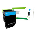 Lexmark - Azurová - originální - kazeta s barvivem Lexmark Corporate - pro Lexmark CX310dn, CX310n, CX410de, CX410dte, CX410e, CX510de, CX510dhe, CX510dthe