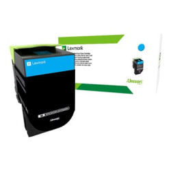 Lexmark - Azurová - originální - kazeta s barvivem Lexmark Corporate - pro Lexmark CX310dn, CX310n, CX410de, CX410dte, CX410e, CX510de, CX510dhe, CX510dthe