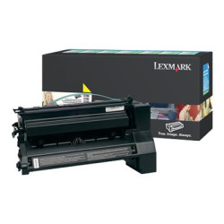 Lexmark - Vysoká výtě?nost - ?lutá - originální - kazeta s barvivem LCCP - pro Lexmark C780dn, C780dtn, C780n, C782dn, C782dtn, C782n, X782e