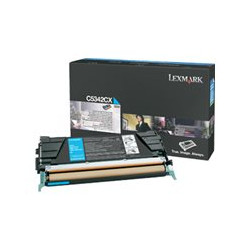 Lexmark - Extra vysoká výtě?nost - azurová - originální - kazeta s barvivem LCCP - pro Lexmark C534dn, C534dtn, C534n