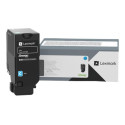 Lexmark - Azurová - originální - kazeta s barvivem LCCP - pro Lexmark CS730de, CX730de