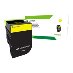 Lexmark - Žlutá - originální - kazeta s barvivem Lexmark Corporate - pro Lexmark CX310dn, CX310n, CX410de, CX410dte, CX410e, CX510de, CX510dhe, CX510dthe