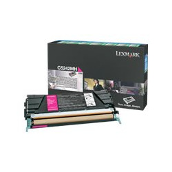 Lexmark - Vysoká výtě?nost - purpurová - originální - kazeta s barvivem - pro Lexmark C524, C524dn, C524dtn, C524n, C524tn, C532dn, C532n, C534dn, C534dtn, C534n