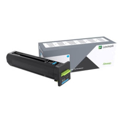 Lexmark - Vysoká výtě?nost - azurová - originální - kazeta s barvivem LCCP, LRP - pro Lexmark CX820de, CX820dtfe