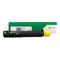 Lexmark - Žlutá - originální - kazeta s barvivem LCCP - pro Lexmark CX930dse, CX931dse, CX931dtse