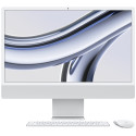 Apple iMac 24\'\'with Retina 4.5K display:M3 chip with 8-core CPU and 8-core GPU, 256GB SSD - Silver
