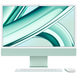 Apple iMac 24''with Retina 4.5K display:M3 chip with 8-core CPU and 10-core GPU, 256GB SSD - Green