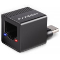 AXAGON mini adaptér USB-C na GLAN(RJ-45) ADE-MINIC USB 3.2 Gen1 kovové tělo