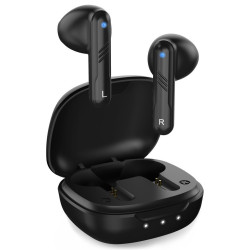 Genius HS-M905BT, Headset, bezdrátový, do uší, mikrofon, Bluetooth 5.3, USB-C, černý