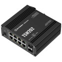 Teltonika TSW202 průmyslový L2 manažovaný switch, 8 x PoE+ 10 100 1000, 2x SFP, bez zdroje