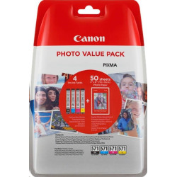 Canon CLI-571XL BK C M Y PHOTO VALUE